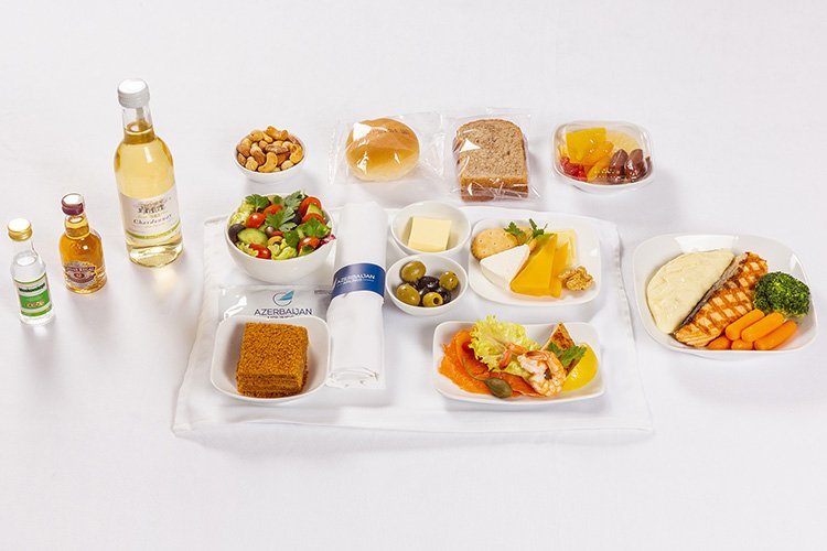 Hot lunch fish with alcohol (fish cold cuts)