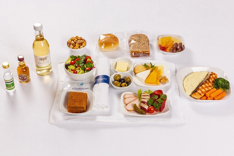 Hot lunch fish with alcohol (meat cold cuts)